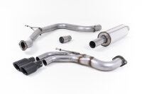 Milltek Exhaust System Cerakote Black Tips - 13-20 Seat...