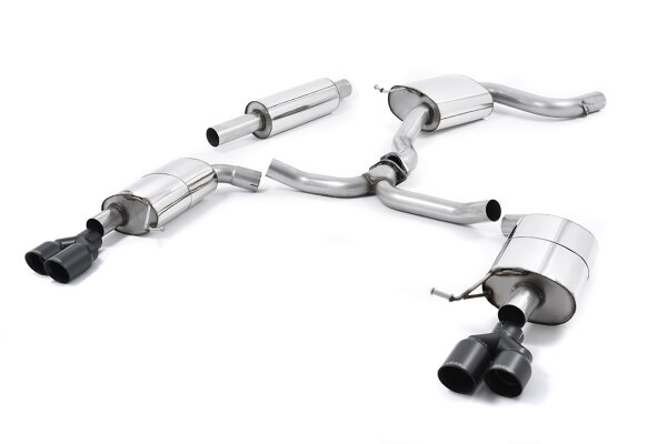 Milltek Exhaust System Cerakote Black Tips - 15-19 Seat Leon ST Cupra 280/290 2.0TSI (Non-OPF/GPF Models only)