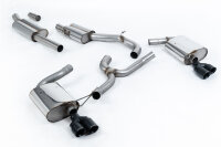 Milltek Exhaust System Cerakote Black Tips - 17-18 Seat Leon ST Cupra 300 (4x4) Estate (Non-OPF/GPF Models only)