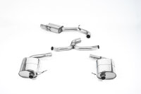 Milltek Exhaust System Polished Tips Oval - 19-20 Seat Leon ST Cupra 300 (4x4) Estate (OPF/GPF Models only)