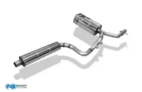 FOX Front Silencer + Final Silencer - 1x63 Typ 26 - Audi A2 1.4 42L Tank