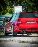 FOX Endschalldämpfer 90 mm - 2x90 Typ 25 - Audi RS4 B5