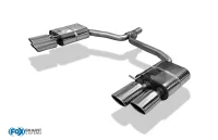 FOX Final Silencer for 2-pipe twin-pipe 2x115x85 Type 32...