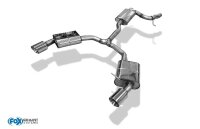 FOX Endschalldämpfer 1x114 Typ 25 - Audi A4 B9 2WD...