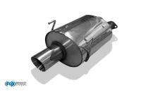 FOX Final Silencer - 1x100 Typ 25 - 92-95 Honda Civic