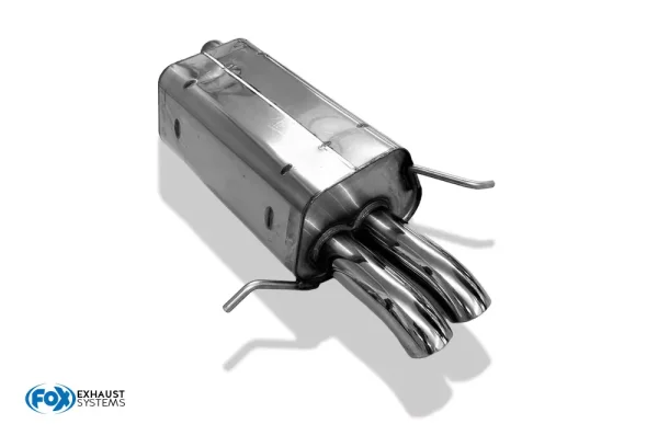FOX Endschalldämpfer - 2x63 Typ 28 - Mercedes C-Klasse W203/S203