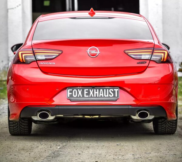 FOX Endschalldämpfer 115x85 Typ 32 - Opel Insignia B Sports Tourer 4x4