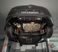 FOX Final Silencer 2x100 Typ 25 black painted - 17+ VW...