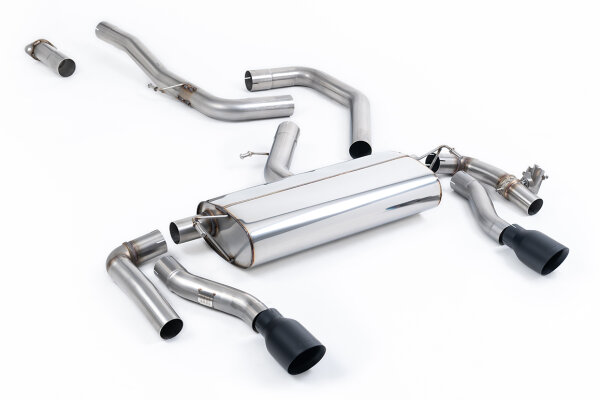 Milltek Exhaust System Cerakote Black Tips - 19+ Kia ProCeed GT 1.6T (OPF/GPF Models only)