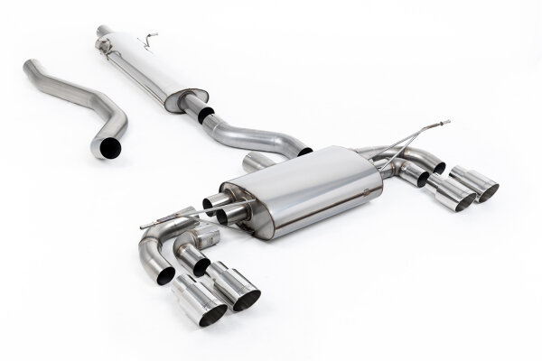 Milltek Exhaust System Polished Tips - 23+ Land Rover / Range Rover Defender 130 2.0 I4 P300/P400e