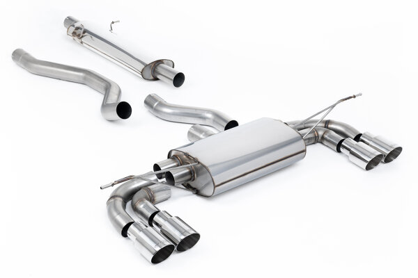 Milltek Exhaust System Polished Tips - 23+ Land Rover / Range Rover Defender 130 3.0 I6 P400