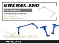 Hardrace Strebe vorn unten 4-Punkt - 21+ Mercedes...