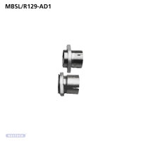 Bastuck adapter pipes for mounting complete system on series - Mercedes SL (R129) 12-Cylinder