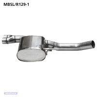 Bastuck Exhaust System 2x Ø 54 mm - Mercedes SL (R129) 6/8-Cylinder