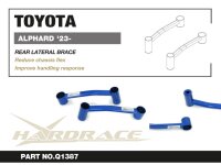 Hardrace Strebe hinten unten 2x 2-Punkt - 23+ Toyota...