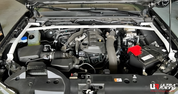 Ultra Racing Front Upper Strut Bar 2-Point - 22+ Ford Everest U-704 Bi-Turbo / 22+ Ford Ranger P-703 2.0/3.0TT