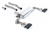 Milltek Exhaust System Cerkote Black Tips - 21+ BMW 1...