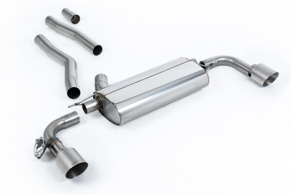 Milltek Auspuffanlage Titanium Tips - 21+ BMW 1er Serie F40 128ti (nur 5-Türer Modelle / mit OPF/GPF)