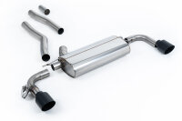 Milltek Exhaust System Cerakote Black Tips - 21+ BMW 1...