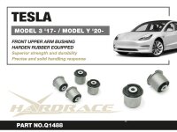 Hardrace Front Upper Arm Bushings (Harden Rubber) - 17+ Tesla Model 3 / 20+ Tesla Model Y