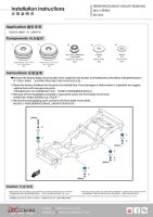 Hardrace Body Mount Bushing Kit - 18+ Suzuki Jimny