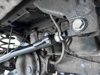 Hardrace Rear Panhard Rod (Harden Rubber) adjustable - 18-24 Mercedes G-Class W463A