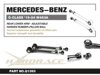 Hardrace Rear Lower Control Arm adjustable (Pillow Ball/Harden Rubber) - 18-24 Mercedes G-Class W463A