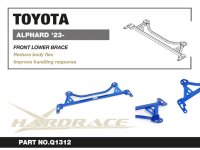 Hardrace Strebe vorn unten 4-Punkt - 23+ Lexus LM / 23+...