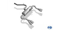 FOX Endschalldämpfer quer 2x76 Typ 16 - 07+ Seat...