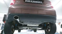 FOX Vorschalldämpfer + Endschalldämpfer - 115x85 Typ 32 - Audi A2 1.4 42L Tank