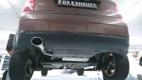 FOX Front Silencer + Final Silencer 115x85 Typ 32 - Audi A2 1.2/1.4 34L Tank