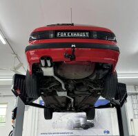 FOX Vorschalldämpfer + Endschalldämpfer 2x70...