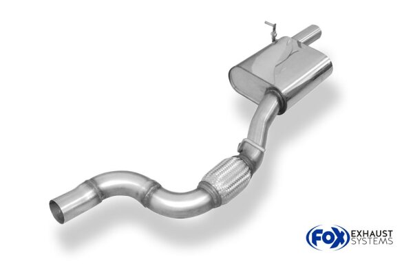 FOX Vorschalldämpfer - 13+ Audi Q2