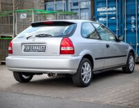 FOX Endschalldämpfer 1x90 Typ 24 - Honda Civic EJ9