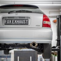 FOX Endschalldämpfer 1x90 Typ 24 - Honda Civic EJ9