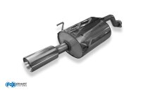 FOX Endschalldämpfer 1x100 Typ 24 - Honda Civic...