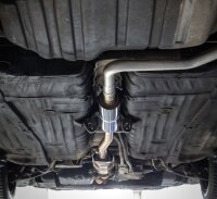 FOX Vor- und Endschalldämpfer 1x100 Typ 10 - Honda Civic ED3