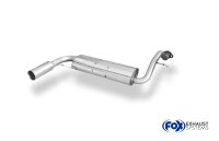 FOX Endschalldämpfer 1x76 Typ 10 - Honda CRX/Civic...