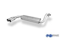 FOX Final Silencer 2x70 Typ 10 - Honda CRX/Civic...