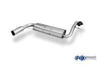 FOX Endschalldämpfer 1x100 Typ 10 - Honda CRX/Civic...