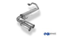 FOX Final Silencer 2x90 Typ 10 - Honda CRX/Civic...