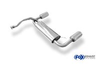 FOX Endschalldämpfer 1x114 Typ 10 - Honda CRX/Civic EC8/EC9/ED6/ED7/ED9
