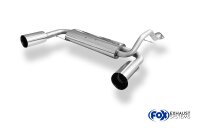 FOX Final Silencer 1x114 Typ 10 left/right - Honda CRX/Civic EC8/EC9/ED6/ED7/ED9