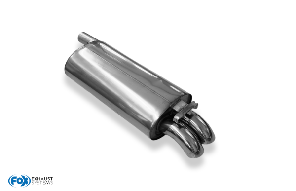 FOX Final Silencer 2x55 Typ 26 - Audi 100 Quattro C3