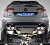 FOX Final Silencer 2x106x71 Typ 32 - 17-19 VW Golf 7...