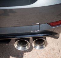 FOX Endschalldämpfer 2x100 Typ 28 - 17-19 VW Golf 7 Variant R 4Motion