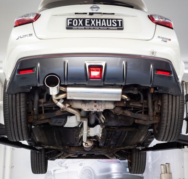 FOX Final Silencer 129x106 Typ 32 - 10+ Nissan Juke F15 (AWD)