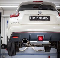 FOX Endschalldämpfer 129x106 Typ 32 - 10+ Nissan Juke F15 (AWD)