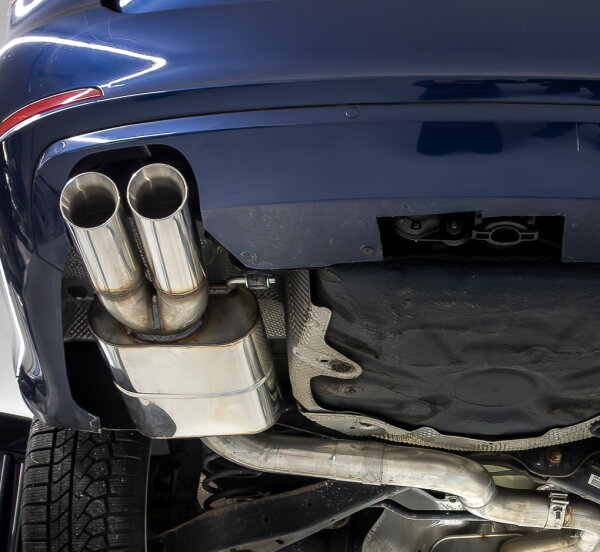 FOX Final Silencer 2x80 Typ Typ 25 - 09+ Skoda Superb 3T 4x2