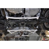 Ultra Racing Front Lower Bar 2-Point - 14+ Honda City GM6/(GN2) 1.5 I-VTEC (2WD) / 14+ Honda Jazz/Fit 1.5 (2WD)